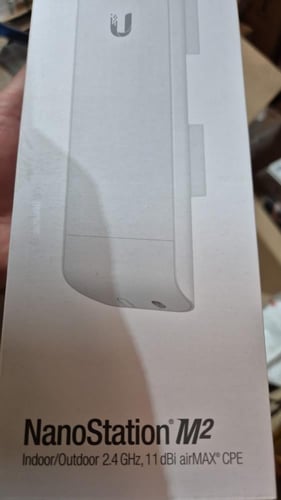 جهاز Ubiquiti NanoStation M2 نقطة وصول خارجية بتقن...
