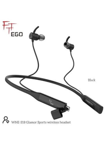 سماعة رياضية لاسلكية EGO Glamor (S18) قابلة للارتد...