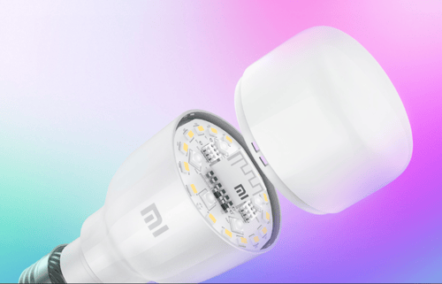 مصباح Xiaomi Mi LED الذكي GPX4021 – عبوة من 3 مصاب...