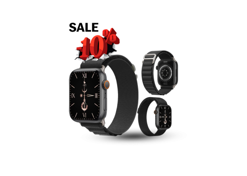 ساعة ذكية FT8 Ultra Pro - شاشة أموليد 2.02 بوصة |...