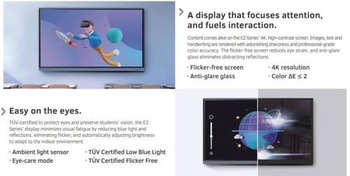 MAXHUB E7521 لوح تفاعلي: شاشة 75" 4K للفصول الذكية...