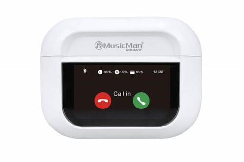 سماعات MusicMan BT-X72 اللاسلكية بتقنية ANC | علبة...