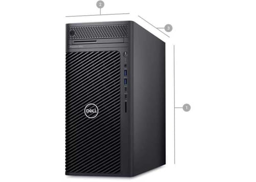 محطة عمل DELL Precision 3680 بمعالج i9 الجيل 14، ذ...