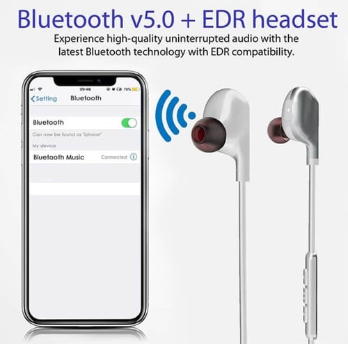 سماعتان لاسلكيتان | بلوتوث v5.3 و v5.0 | تصميم مري...