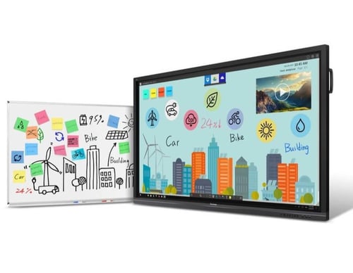 شاشة تفاعلية EGO موديل E-F8604 – مقاس 86 بوصة بدقة...