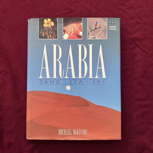 A574f Arabia sand sea sky
