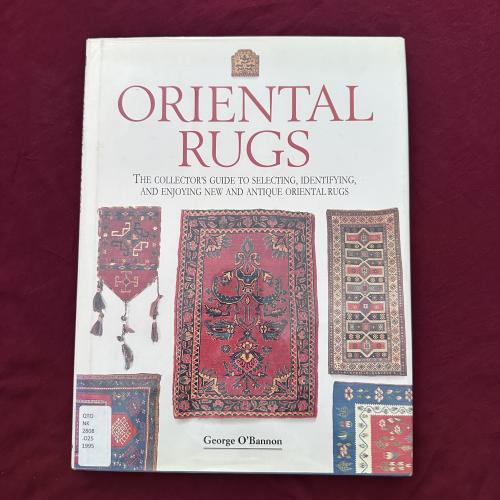 A866b Oriental Rugs The Collector’s Guide