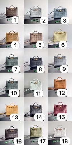 أنديامو سمول من بوتيغا جلد خروف أصلي (يتوفر عدة أل...