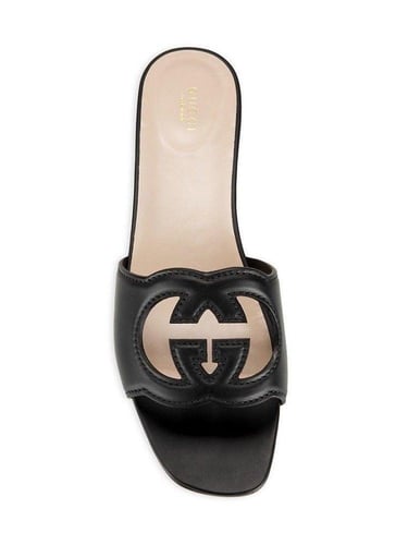 سليبر قوتشي جي جي كت آوت - أسود