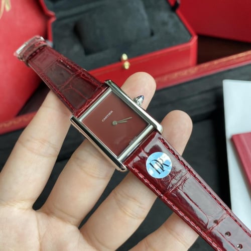 ساعة كارتير جلد تمساح (تتوقر بثلاث الوان)