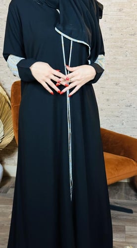 عباية عملية كريب بتدخيل قطن هندي