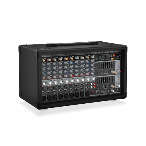 ميكسر صوت محمول بقوة 800 وات مع معالج مؤثرات متعدد