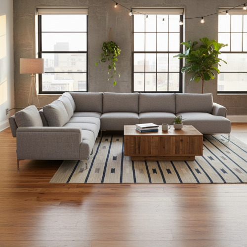 Hero Left Corner Sofa + Chaise Lounge