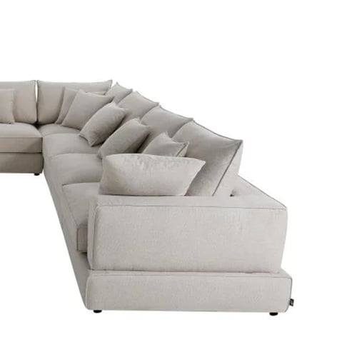 Urban Seven Seater Corner Sofa Beige