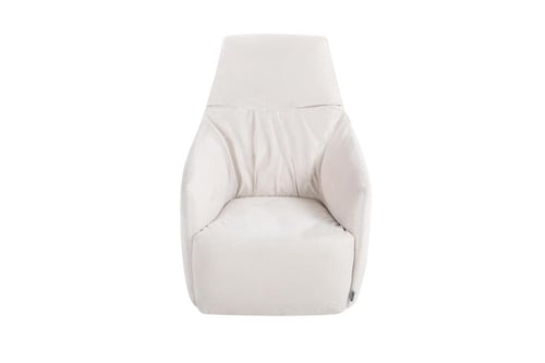 كرسي بذراعين بيج لوغان