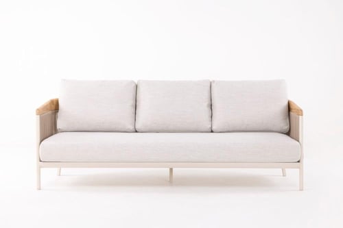 طقم أريكة خارجية من 4 قطع من بينو