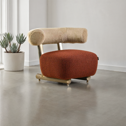 Leisure Samll Armchair, Brown