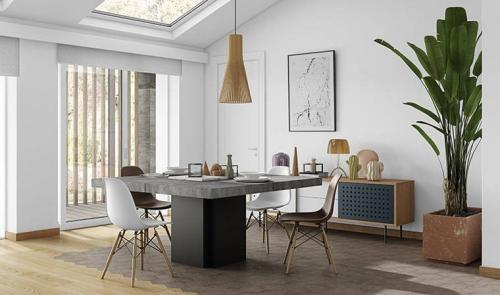 Dusk DT 150 Melamine Square Dining Table