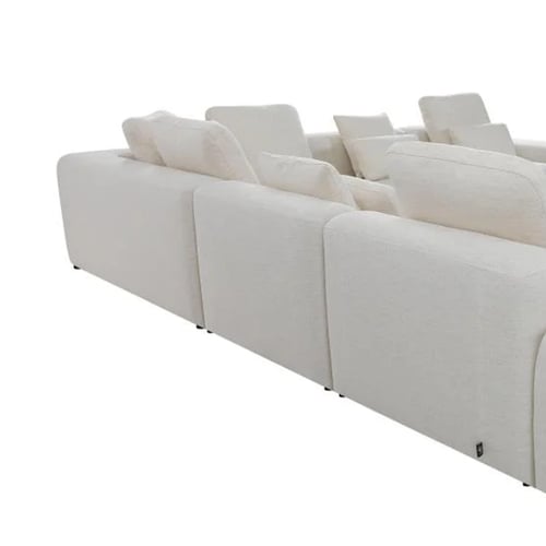 كنبة زاوية مودرن بذراعين