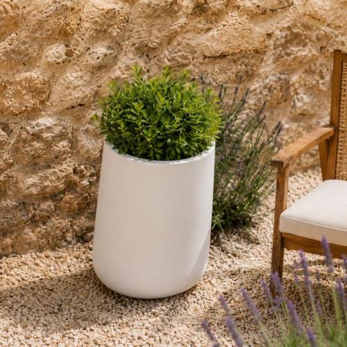 STONE OUTDOOR PLANTER