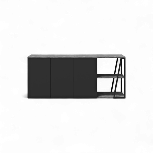 خزانة اسود مودرن