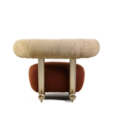 Leisure Samll Armchair, Brown