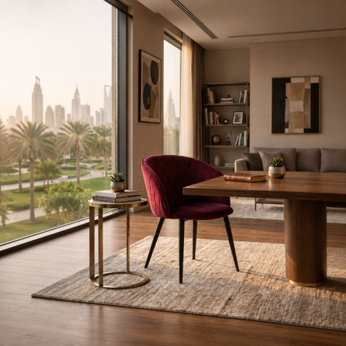 DUAL DINING CHAIR WITH ARM