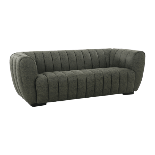 Isabella XL: Comfortable 2.5 Seat Semi-Leather Sof...