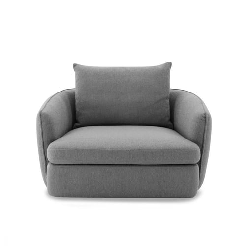 Nest Swivel Armchair, Grey