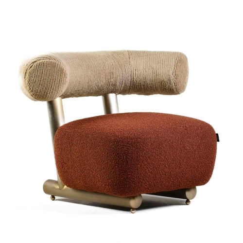 Leisure Samll Armchair, Brown