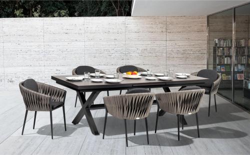 MUSES DINING TABLE RECTANGULAR EXTENDED