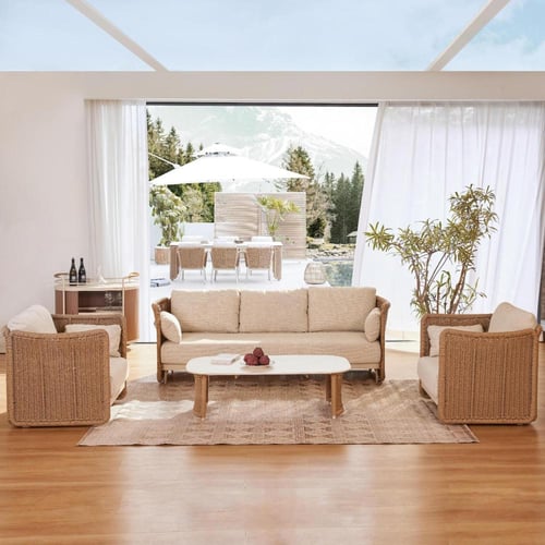 طقم أريكة خارجية كاتالينا مكون من 4 قطع