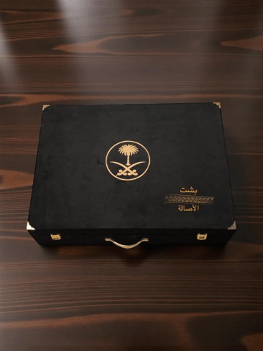 فروه طفيلي طبيعي قماش الكشميري تصميم خط عربي