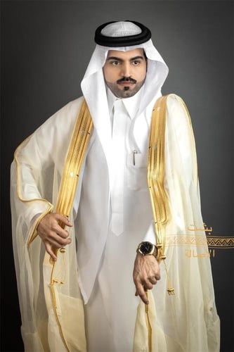 البشت النجفي دقه ملكي الليموني