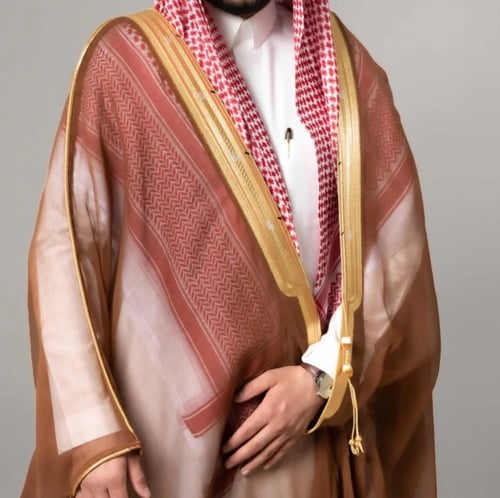 البشت النجفي دقه ملكي الليموني