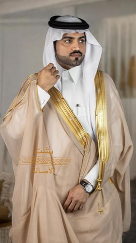 بشت التميز البيج دقه ملكي