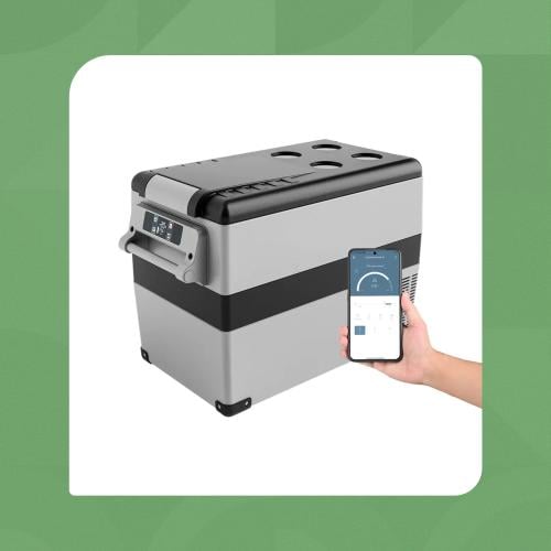 ثلاجة محمولة ببطارية السيارة EUHOMY بتحكم عبر التط...