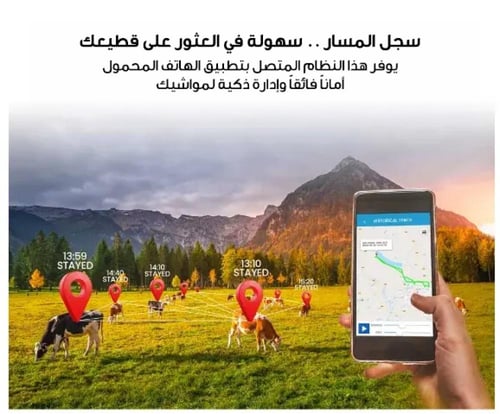 جهاز تعقب حيوانات بالطاقة الشمسية – لتحديد موقع ال...