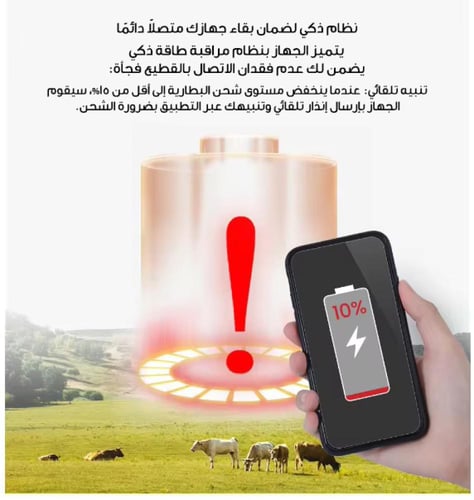 جهاز تعقب حيوانات بالطاقة الشمسية – لتحديد موقع ال...