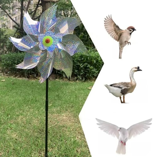 طاحونة هوائية دوارة لطرد الطيور وحماية المزارع وال...
