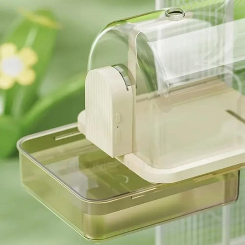 حمام الطيور المعلق الشفاف | متجر الجيل الأخضر