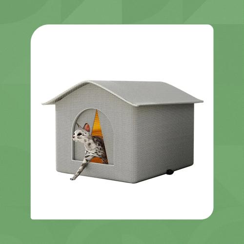 بيت دافئ مقاوم للماء للقطط والكلاب الصغيرة | متجر...