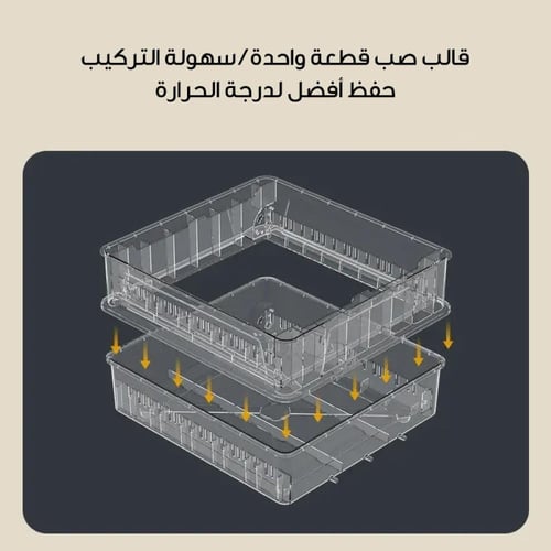 فقاسة بيض أوتوماتيكية – تحكم ذكي في الحرارة ورطوبة...