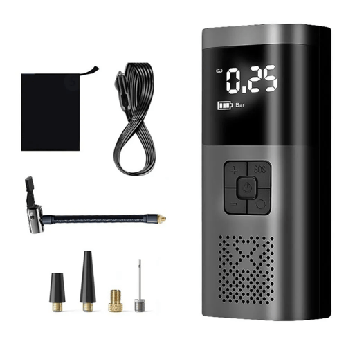 منفاخ إطارات كهربائي لا سلكي محمول