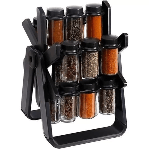 منظم التوابل الدوار 18 قطعة