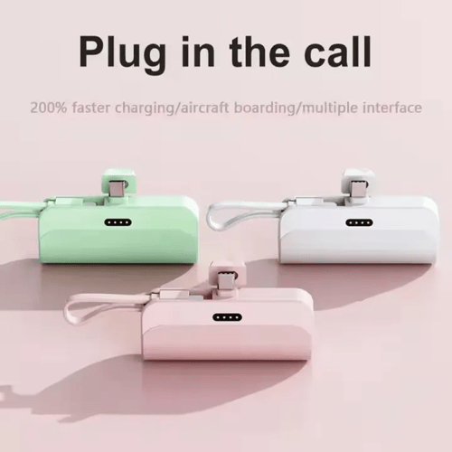 باور بانك صغير بسعة 5000 مللي