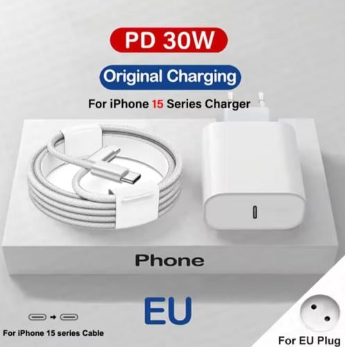 شاحن ايفون اصلي 30W