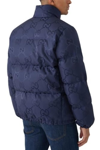 جاكيت قوتشي ازرق من Gucci