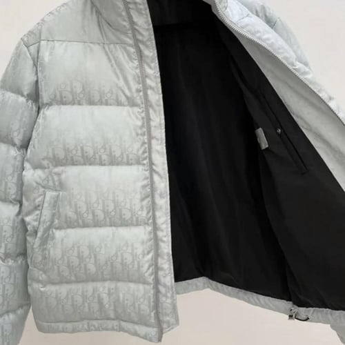 جاكيت لون تيتانيوم سلفر ديور من Dior