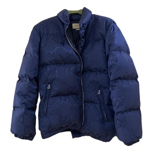 جاكيت قوتشي ازرق من Gucci